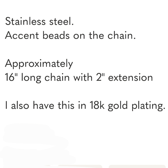 Silver Heart Pendant Necklace Dainty Heart Stainless Steel - Picture 6 of 9